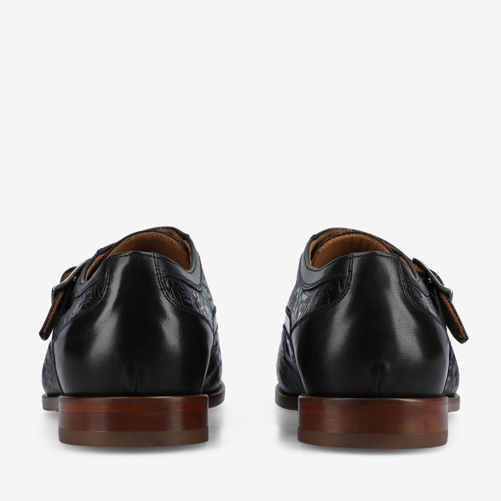 The Jack Monk Strap in Black Floral