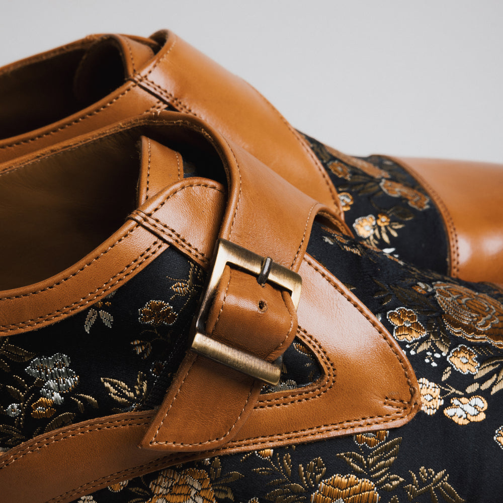 The Jack Monk Strap in Eden Cognac