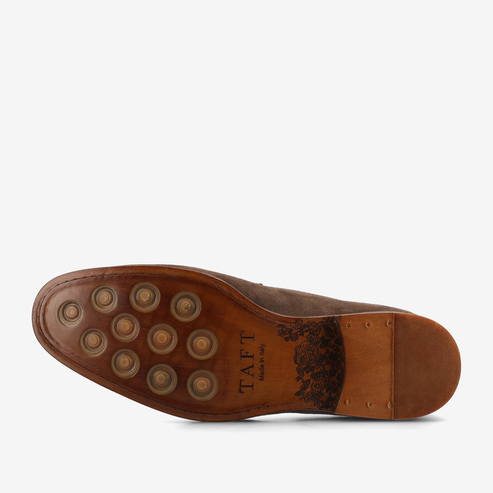 The Russell in Taupe Suede