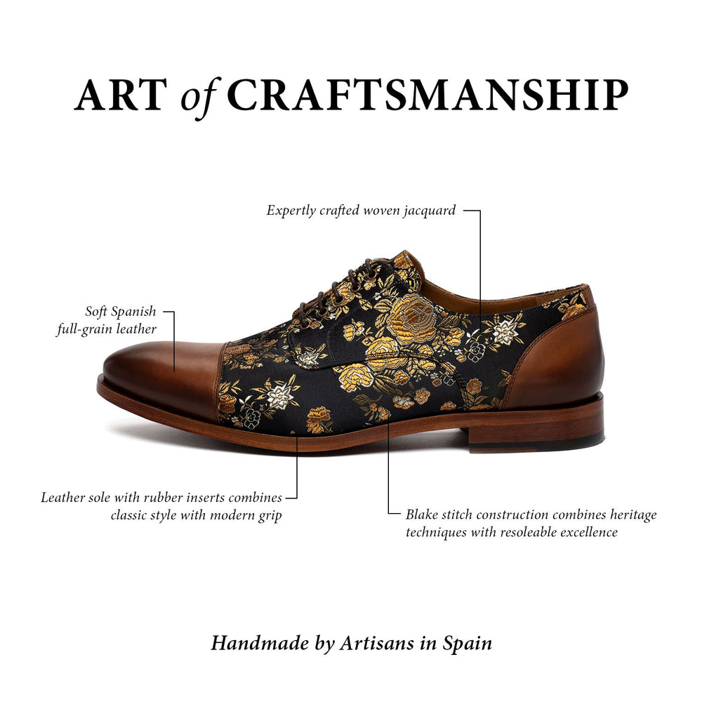 The Jack Shoe in Eden Cognac