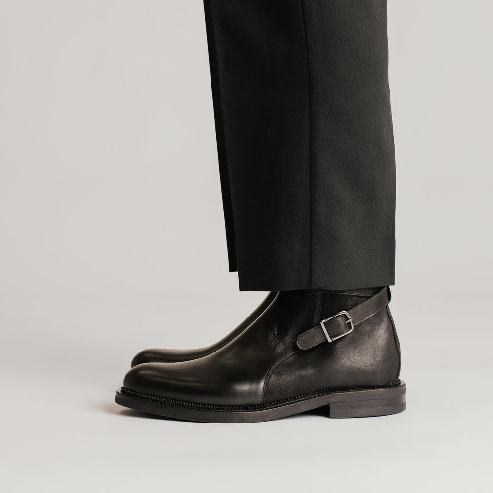 The Dylan Jodhpur Boot in Black