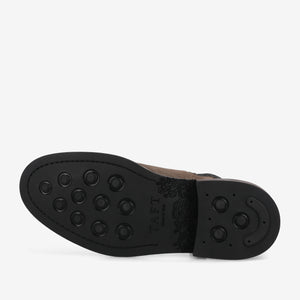 The Glen Boot in Taupe Croco