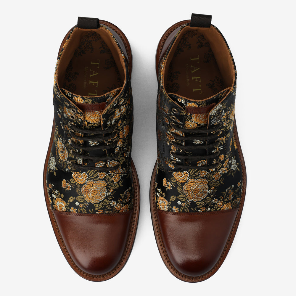 The Jack Dress Boot in Eden Cognac