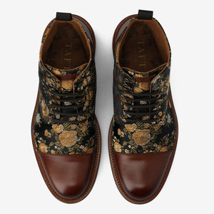 The Jack Dress Boot in Eden Cognac