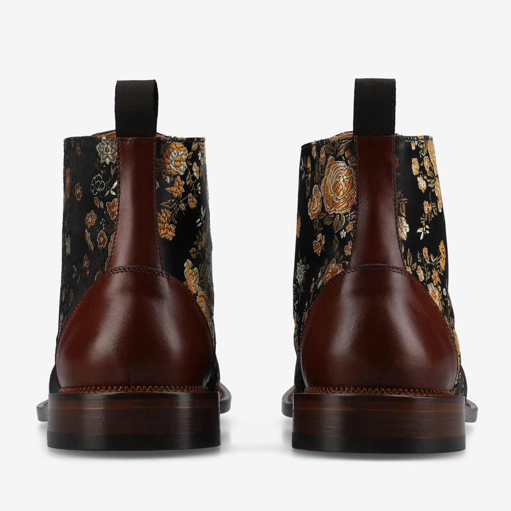 The Jack Dress Boot in Eden Cognac