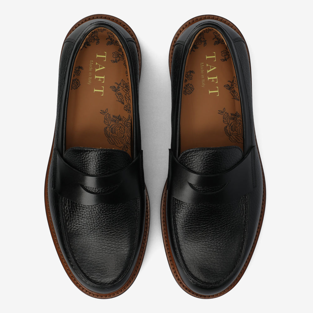 The Jack Penny Loafer in Black