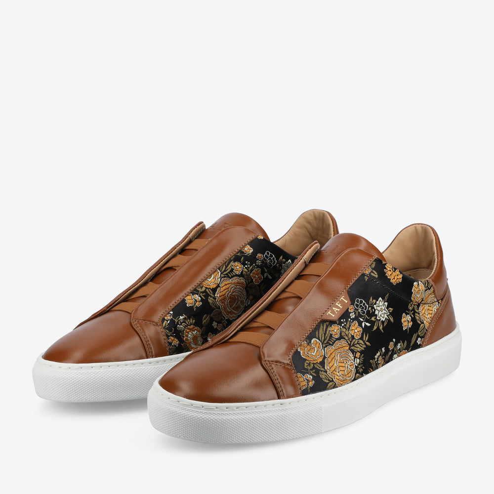 The James Sneaker in Eden Cognac
