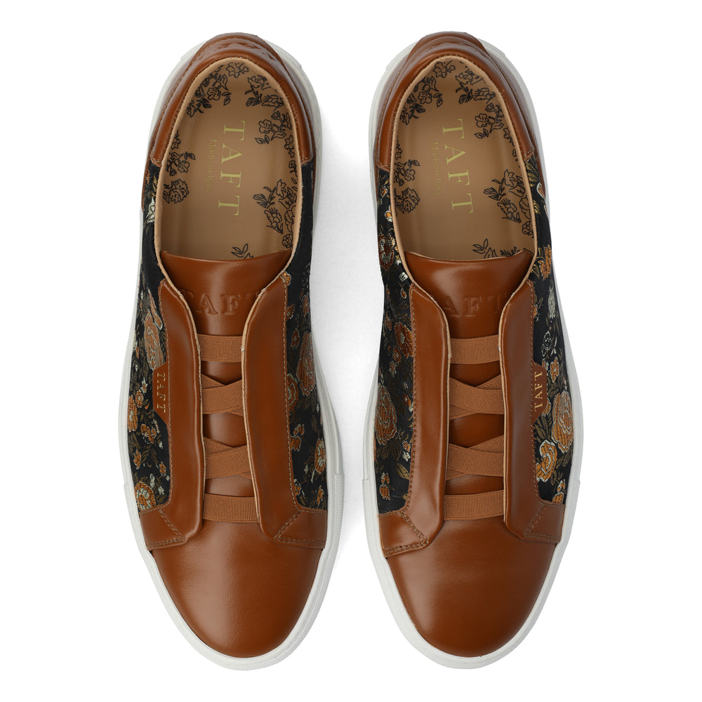 The James Sneaker in Eden Cognac