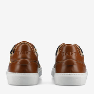 The James Sneaker in Eden Cognac