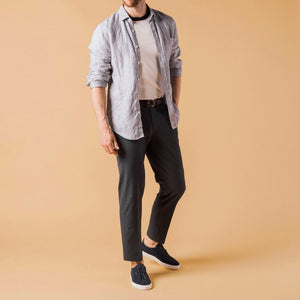 The James Sneaker in Navy