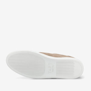 The James Sneaker in Tan Suede