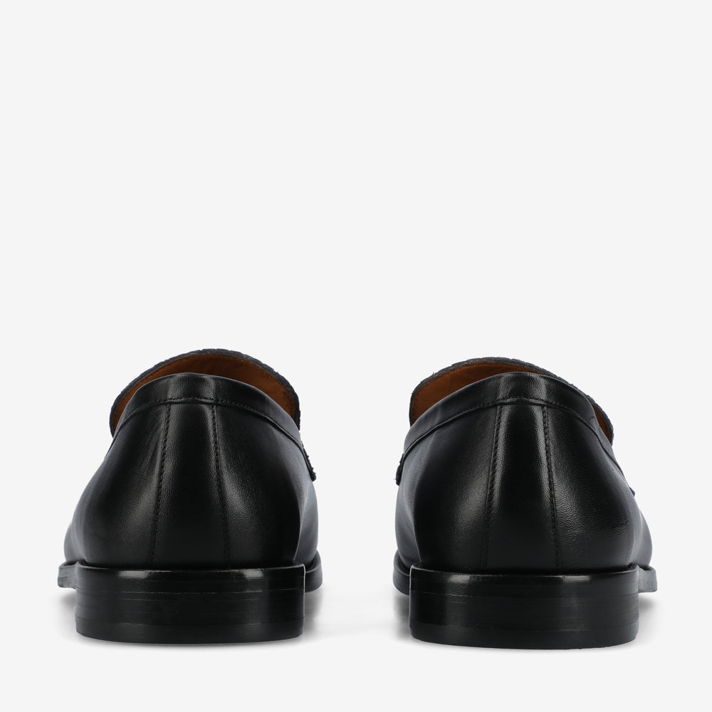 The Sterling Penny Loafer in Serpente
