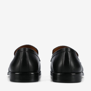 The Sterling Penny Loafer in Serpente