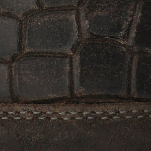 The Rome Boot in Brown Croco